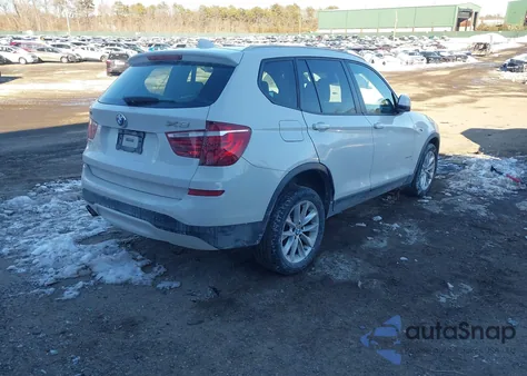 2016 BMW X3 xDrive28I from USA, damaged, VIN 5UXWX9C52G0D81959
